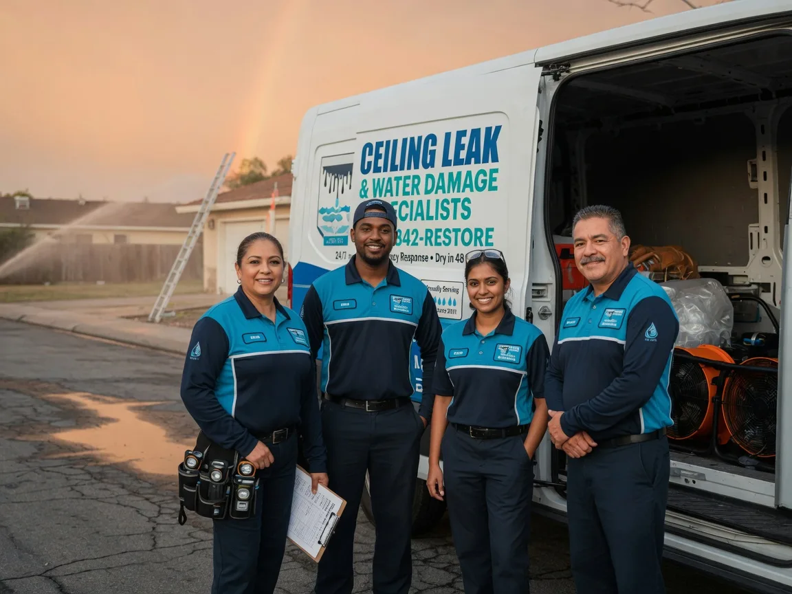 Ceiling Leak Cleanup company in New Freeport, PA